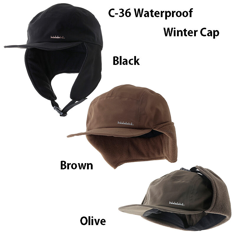 LITTLE PRESENTS　C-36 Waterproof Winter Cap C-36 WP ウィンターキャップ ２０２６NEW!!